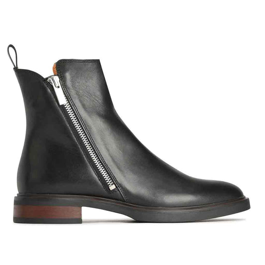 Blaine Double Zip Boot - Black