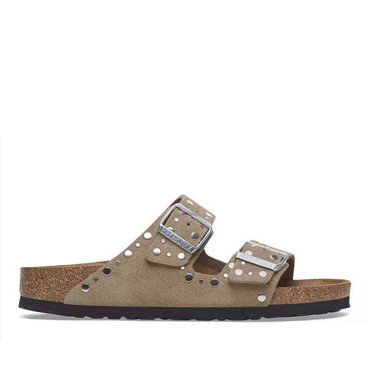 Arizona Rivet Sandal - Taupe - Sole Food - 1