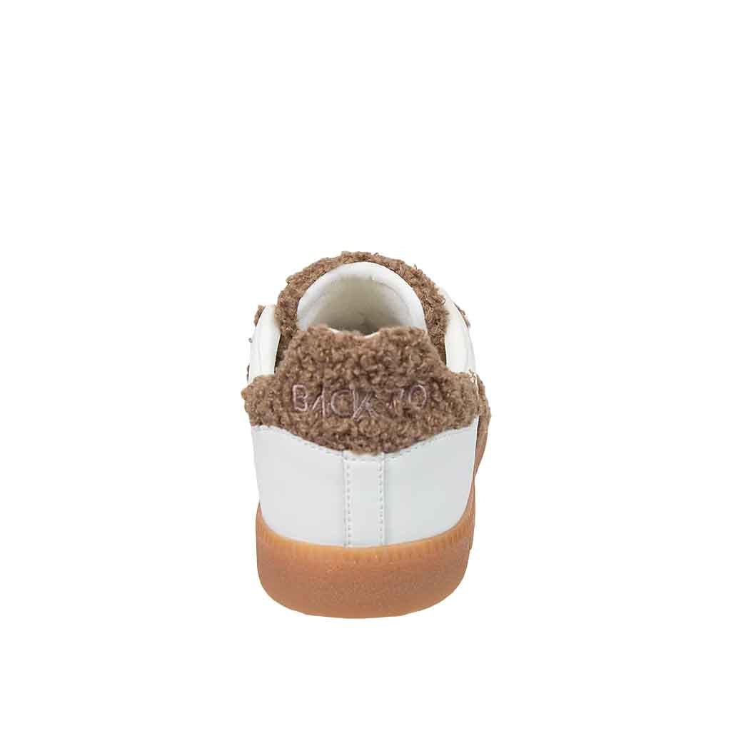 Back 70 Cloud Sneaker - White/Brown - Sole Food - 4