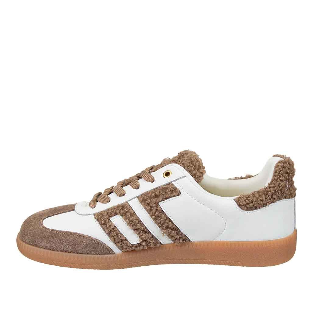 Back 70 Cloud Sneaker - White/Brown - Sole Food - 3