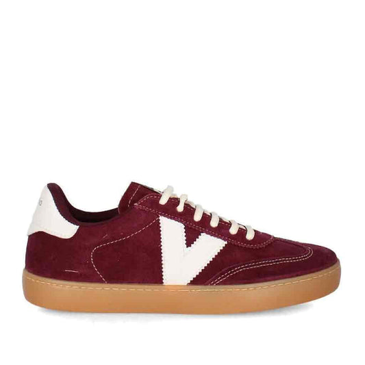 Berlin Ciclista Sneaker - Burgundy Suede - Sole Food - 1