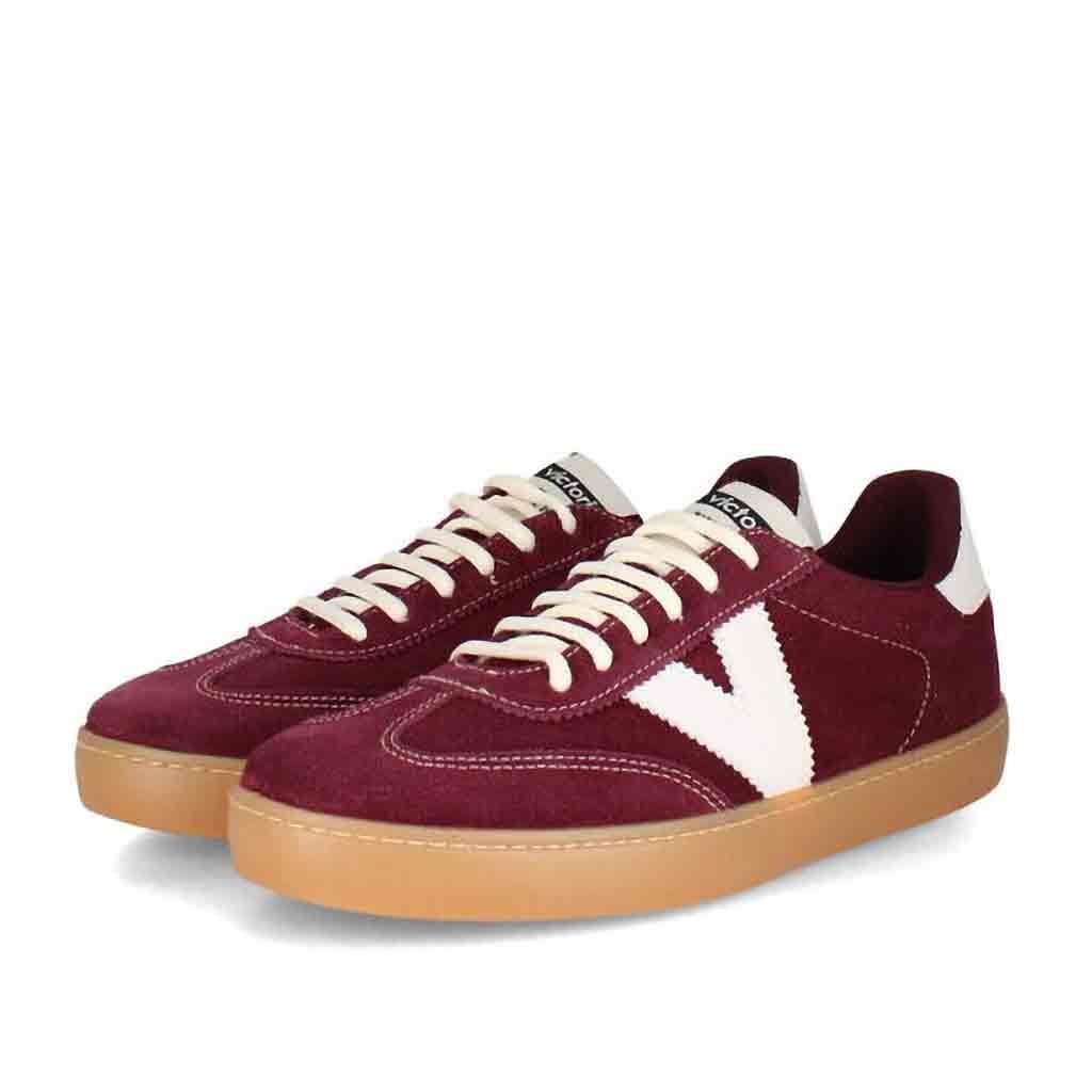 Berlin Ciclista Sneaker - Burgundy Suede - Sole Food - 2