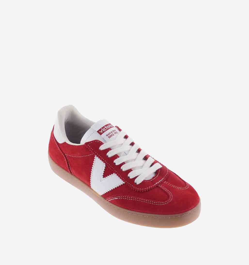 Berlin Ciclista Suede Sneaker - Red - Sole Food - 3