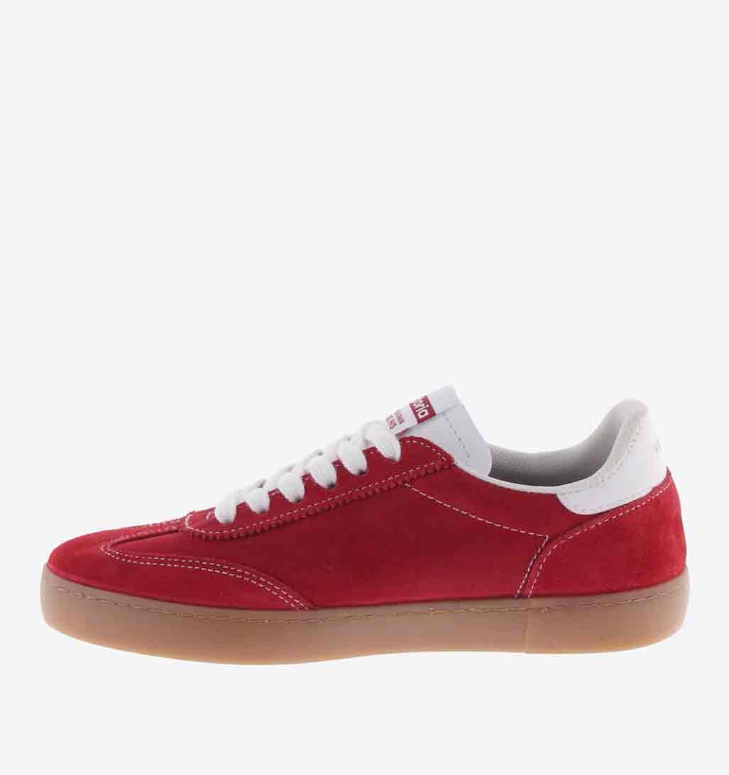 Berlin Ciclista Suede Sneaker - Red - Sole Food - 4