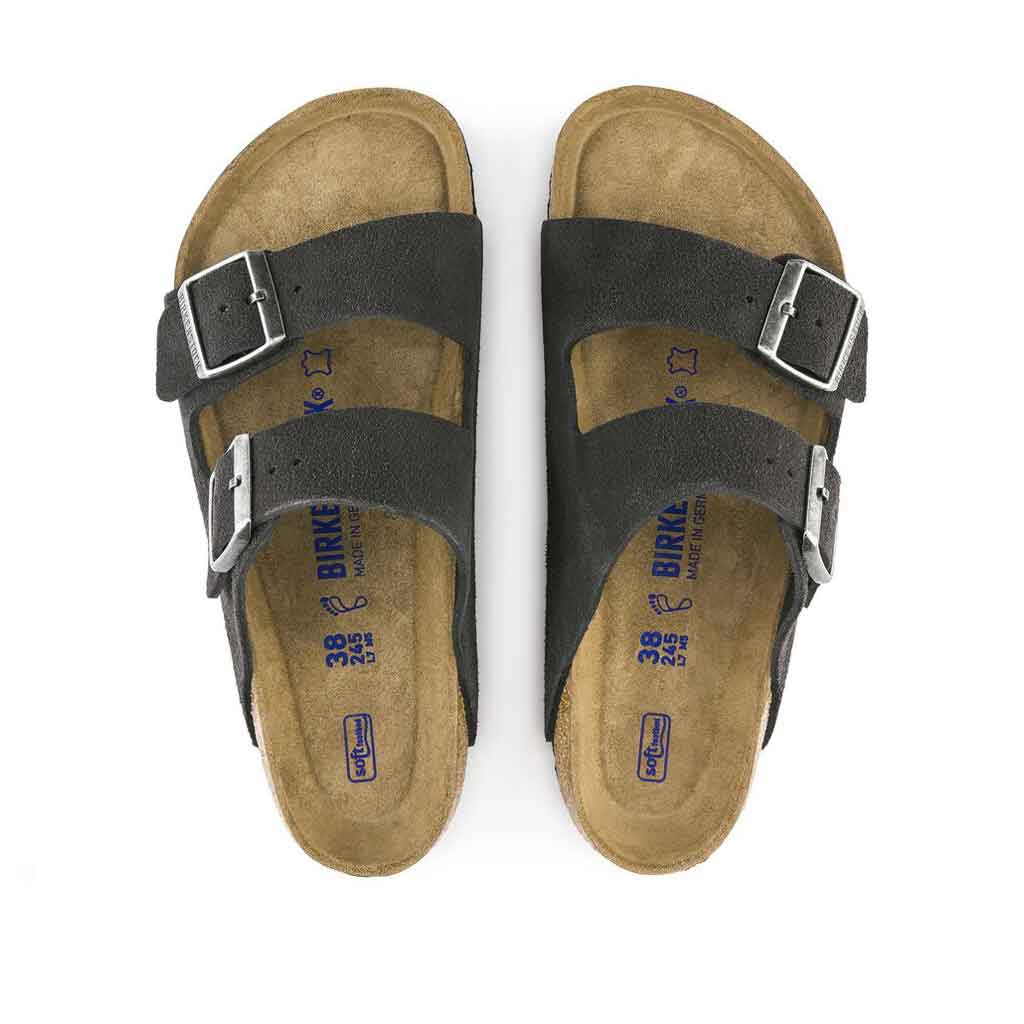 Birkenstock Arizona SFB - Velvet Grey - Sole Food - 4