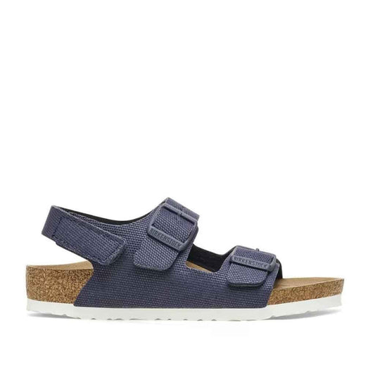 Birkenstock Kids Milano Canvas - Navy - Sole Food - 1