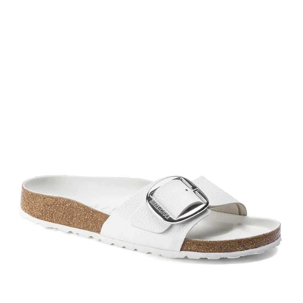 Birkenstock Madrid Big Buckle - White - Sole Food - 2