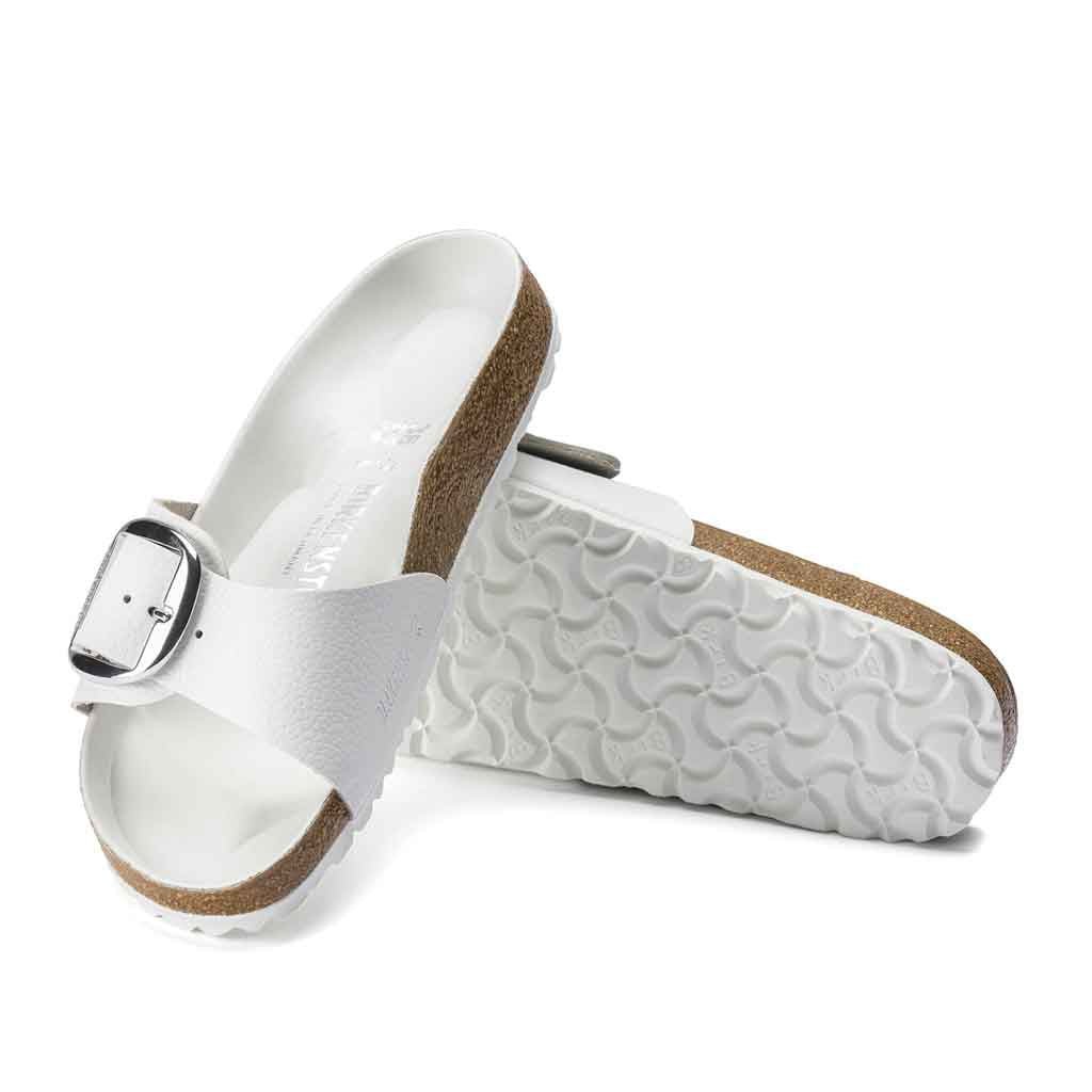 Birkenstock Madrid Big Buckle - White - Sole Food - 3