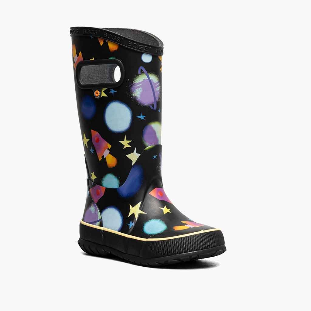 Bogs Rainboot Dreamcore Space - Black/Multi - Sole Food - 2