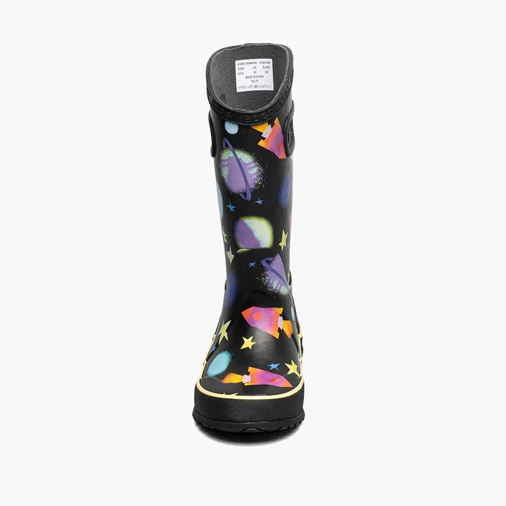 Bogs Rainboot Dreamcore Space - Black/Multi - Sole Food - 3