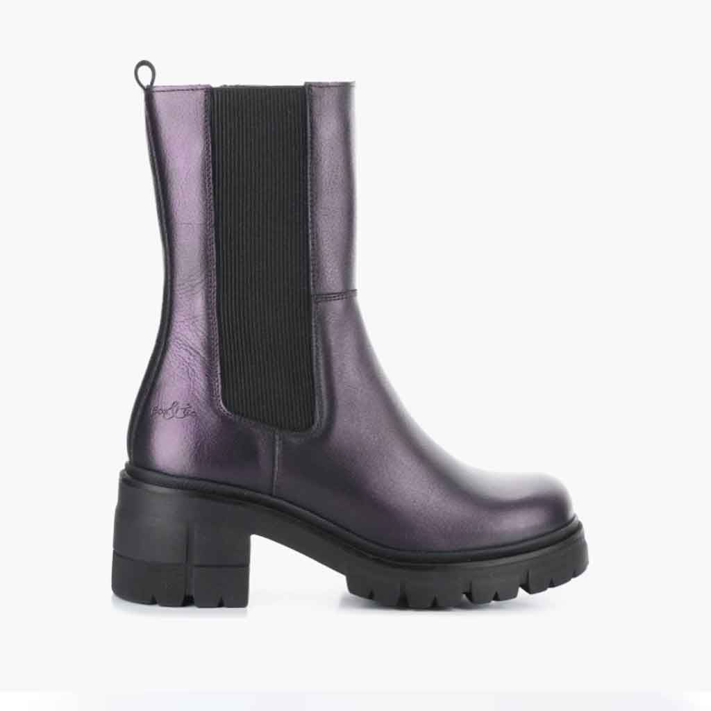 Bos. & Co. Brunas Boot - Magenta/Black - Sole Food - 1