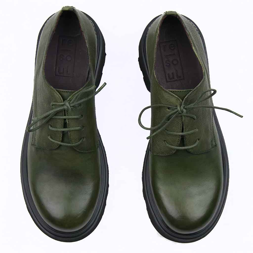 Bronx Oxford - Green - Sole Food - 3