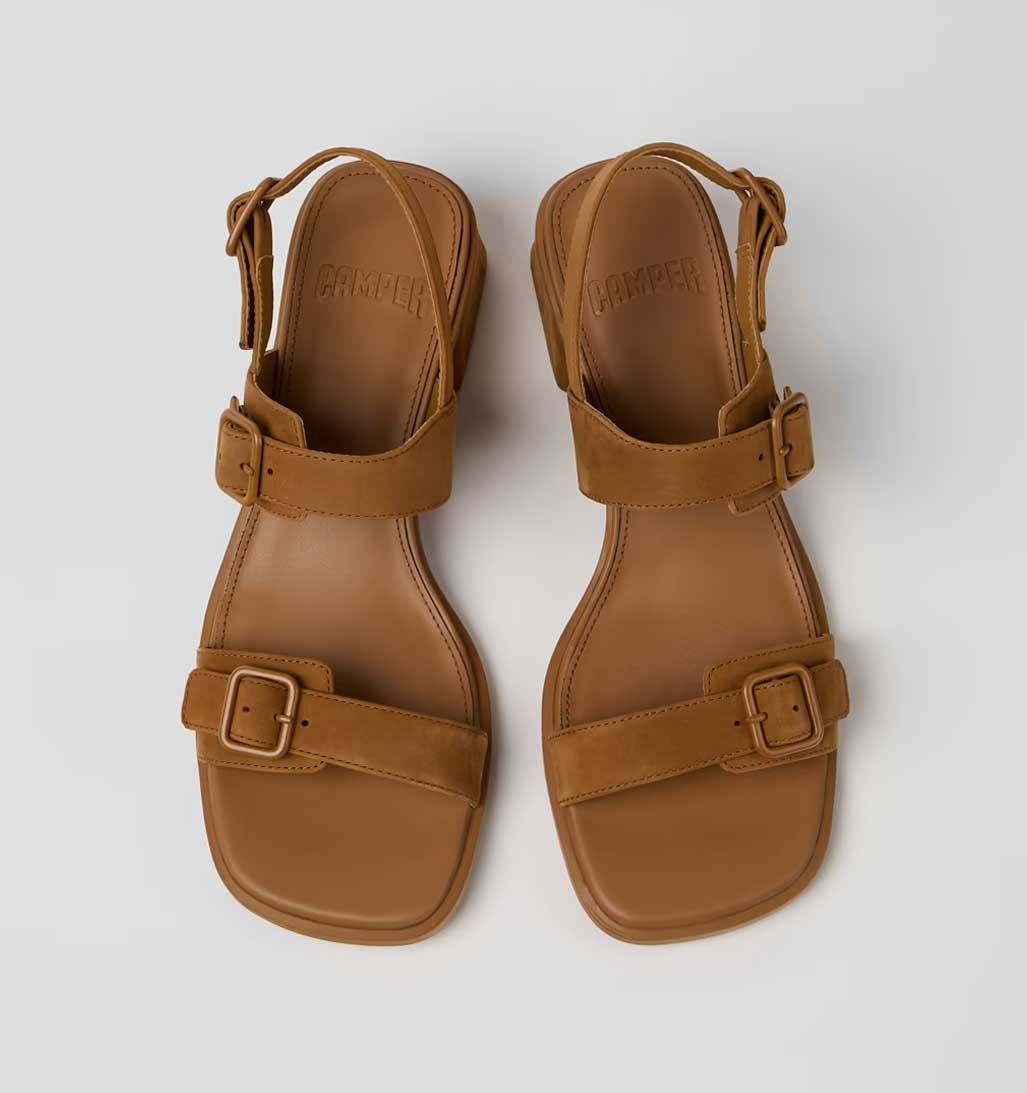 Camper Kora Buckle Sandal - Brown - Sole Food - 2
