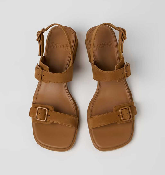 Camper Kora Buckle Sandal - Brown - Sole Food - 2