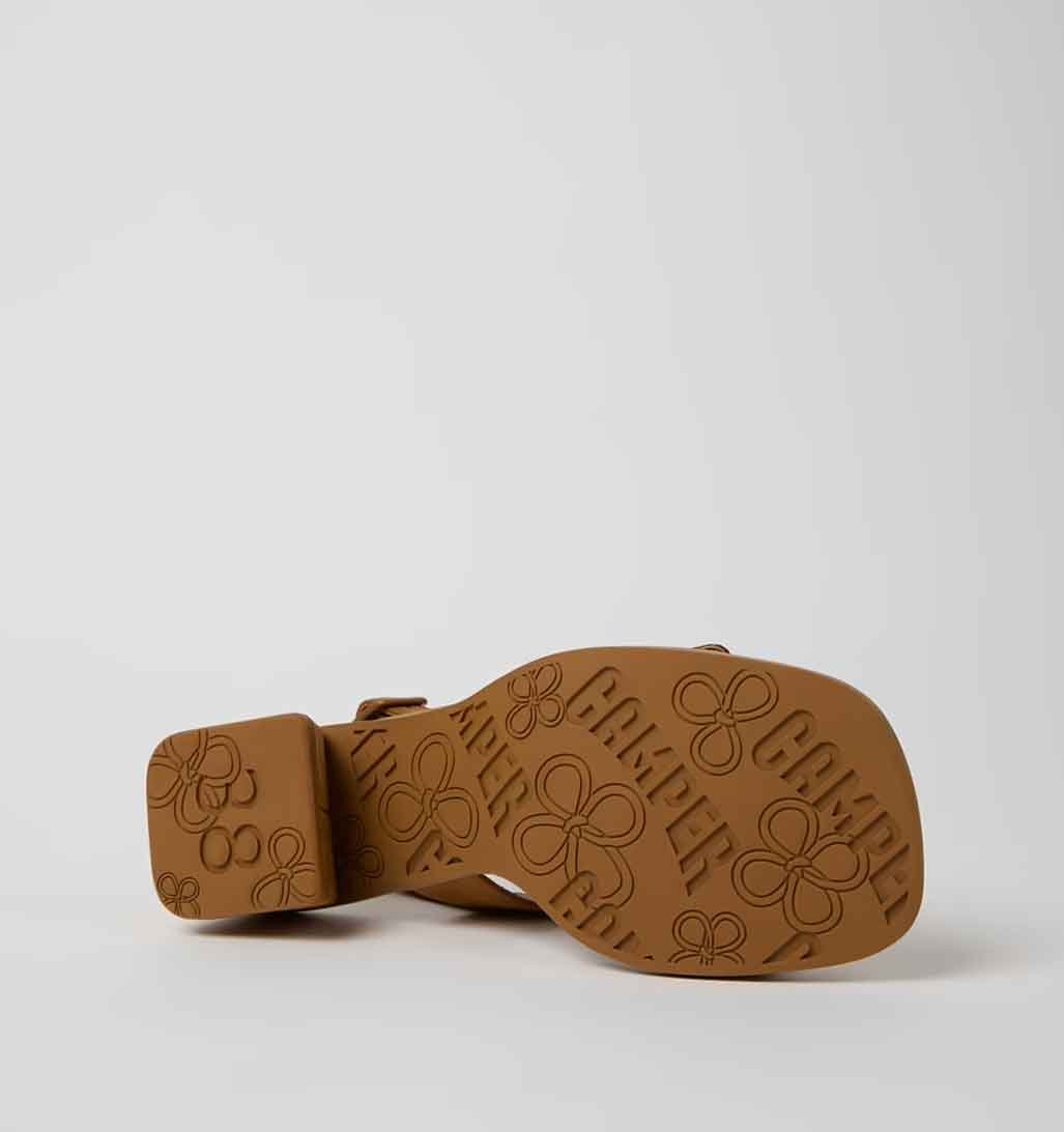 Camper Kora Buckle Sandal - Brown - Sole Food - 4
