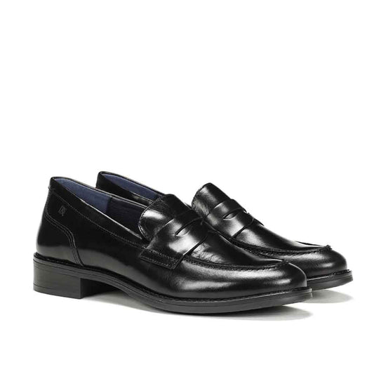 Dorking Harvard Loafer - Black - Sole Food - 2