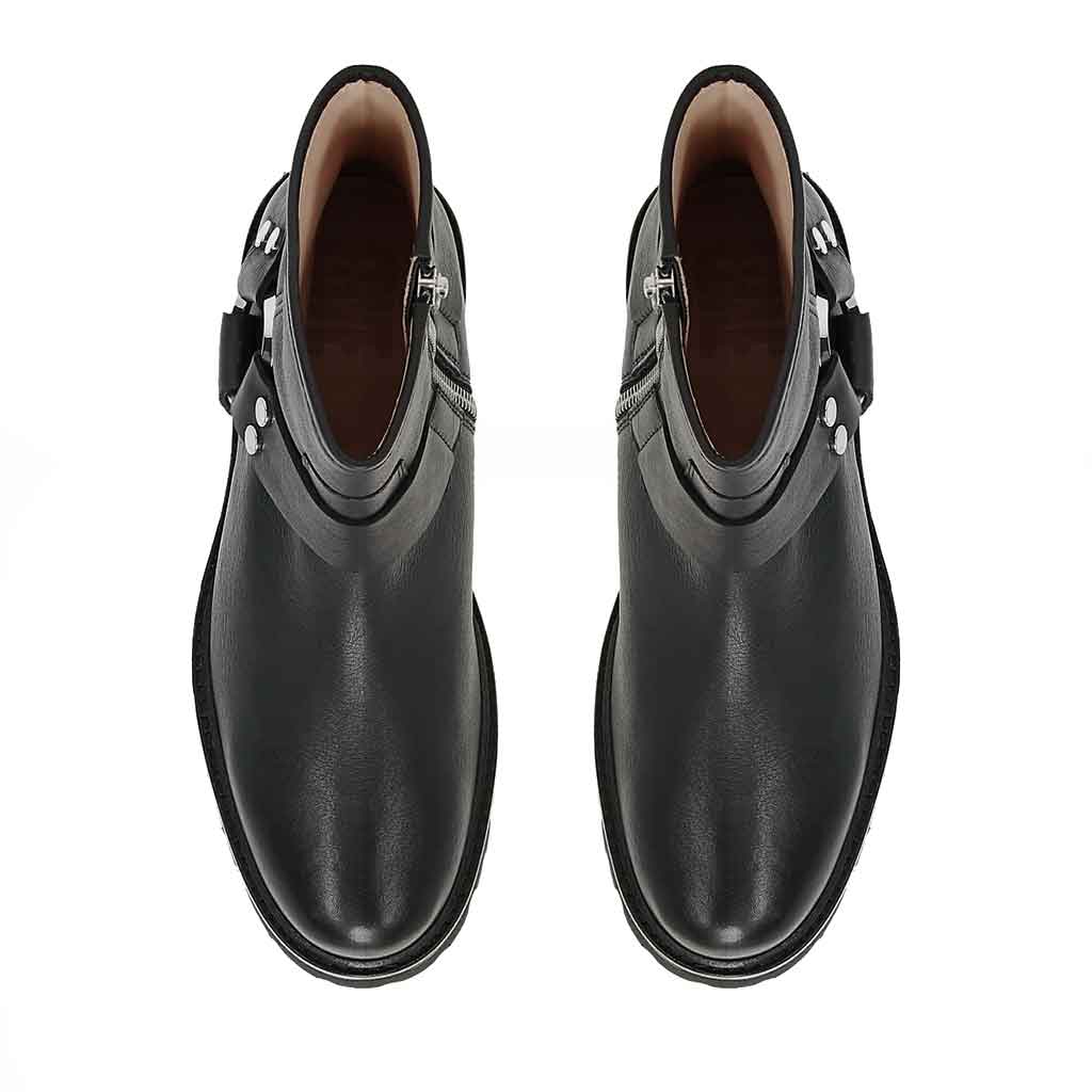 Frye Olivia Harness Boot - Black - Sole Food - 4