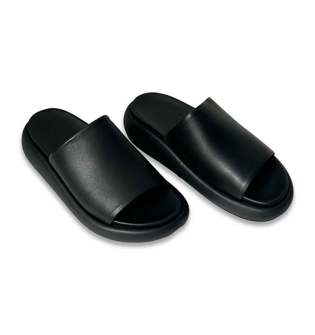 July Summer Slide - Black - Sole Food - 2