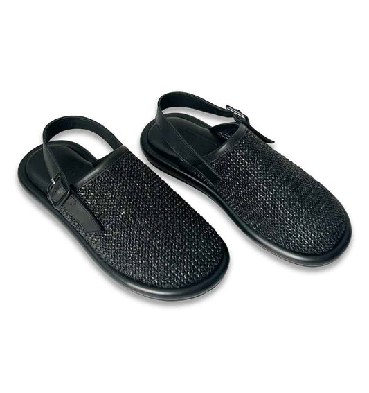Keten Linen Clog - Black - Sole Food - 2