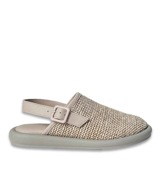 Keten Linen Clog - Grey - Sole Food - 1