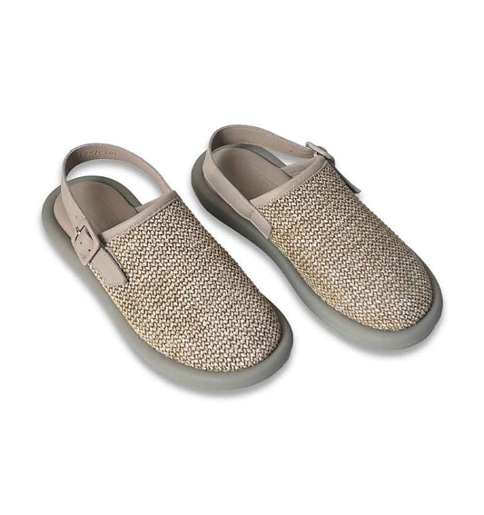 Keten Linen Clog - Grey - Sole Food - 2