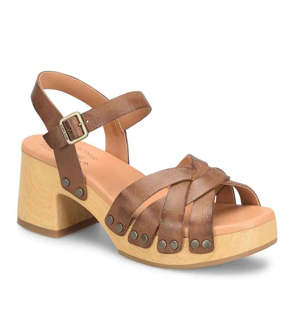 KorkEase Ester Clog Sandal - Brown - Sole Food - 3