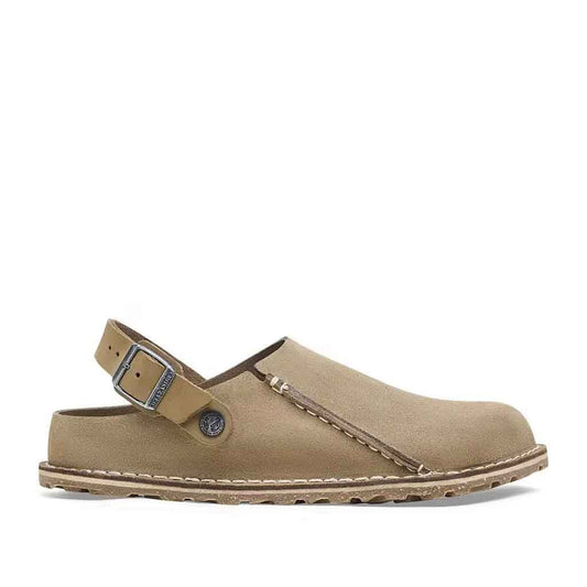 Lutry Clog for Men - Taupe Suede - Sole Food - 1
