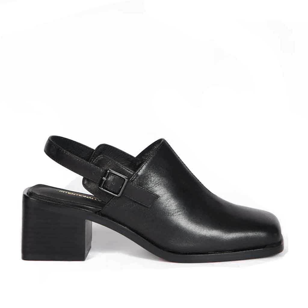 Marty Block Heel Mule - Sole Food - 1