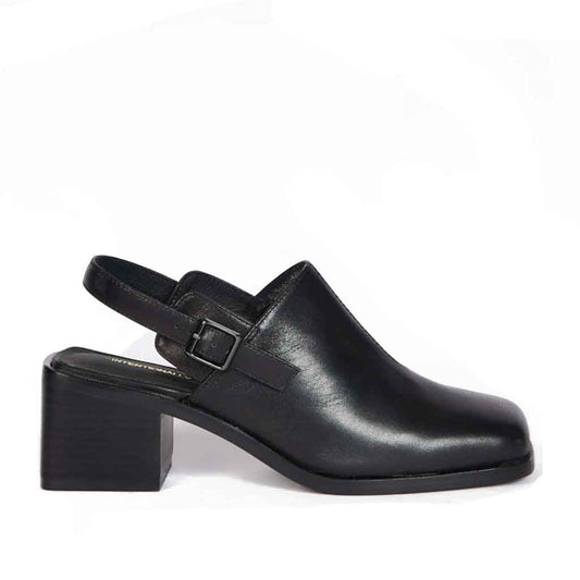 Marty Block Heel Mule - Sole Food - 1