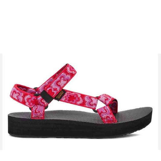 Midform Universal Sandal - Red Multi - Sole Food - 1
