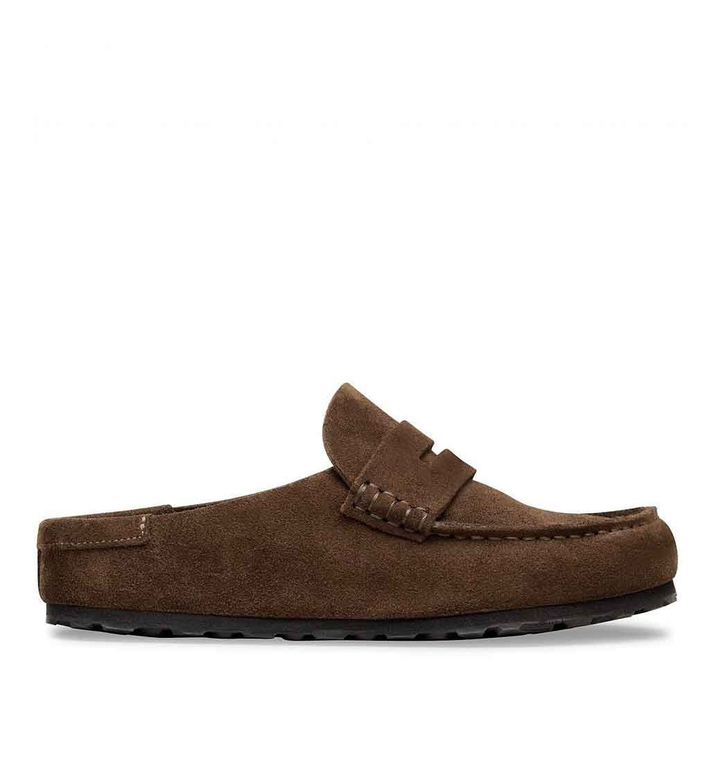 Naples Suede Mule - Dark Brown - Sole Food - 1