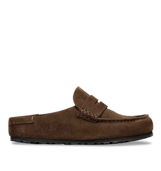 Naples Suede Mule - Dark Brown - Sole Food - 1