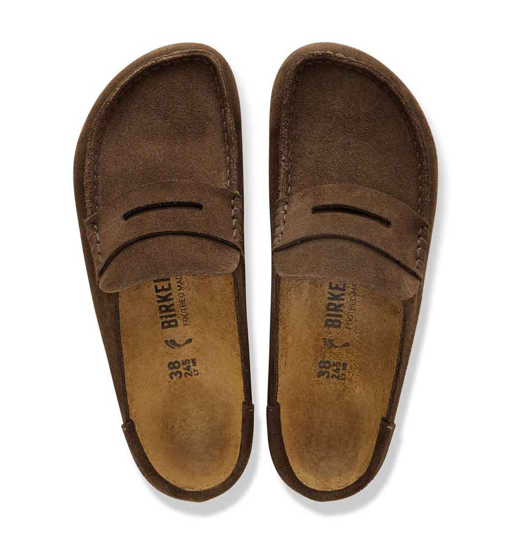 Naples Suede Mule - Dark Brown - Sole Food - 3