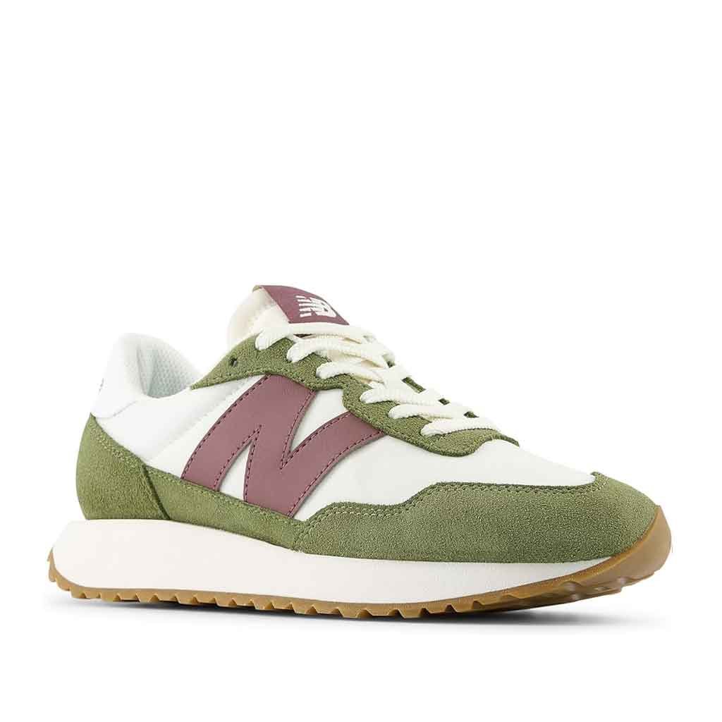 New Balance 237 Sneaker for Women - Green/White - Sole Food - 2