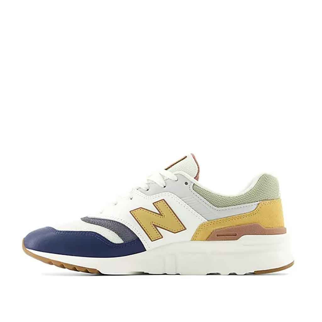 New Balance 997 Sneaker - White/Multi - Sole Food - 3