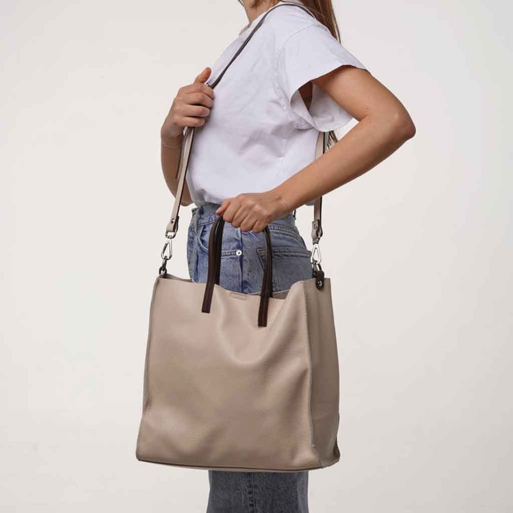 Pulicati leather tote hotsell