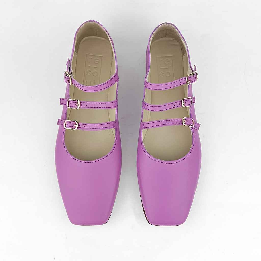 re-souL Alta Mary Jane - Lilac - Sole Food - 3