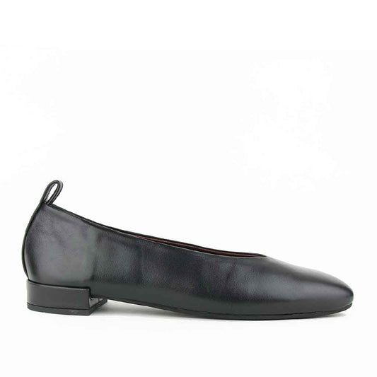 re - souL Ursula Classic Skimmer Flat - Black - Sole Food - 1