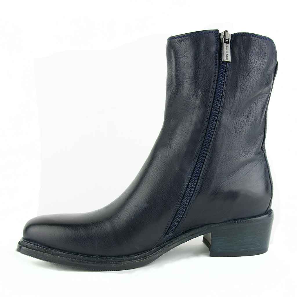 re - souL Village Ankle Boot - Navy - Sole Food - 3