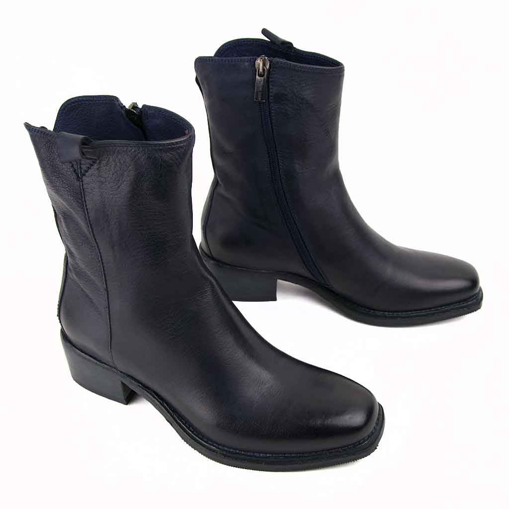 re - souL Village Ankle Boot - Navy - Sole Food - 2