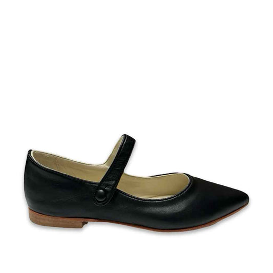 Molly Mary Jane Flat - Black