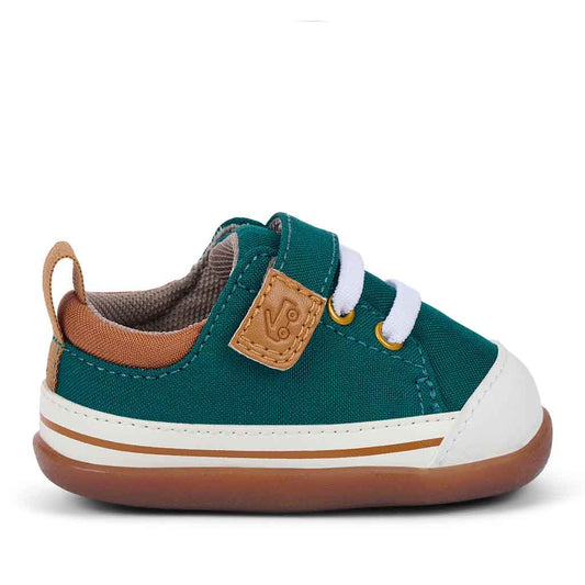 SKR Stevie Mini First Walker - Green - Sole Food - 1
