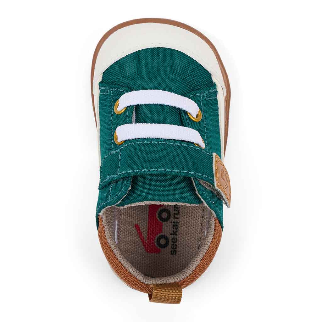 SKR Stevie Mini First Walker - Green - Sole Food - 3