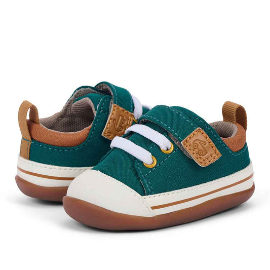 SKR Stevie Mini First Walker - Green - Sole Food - 2