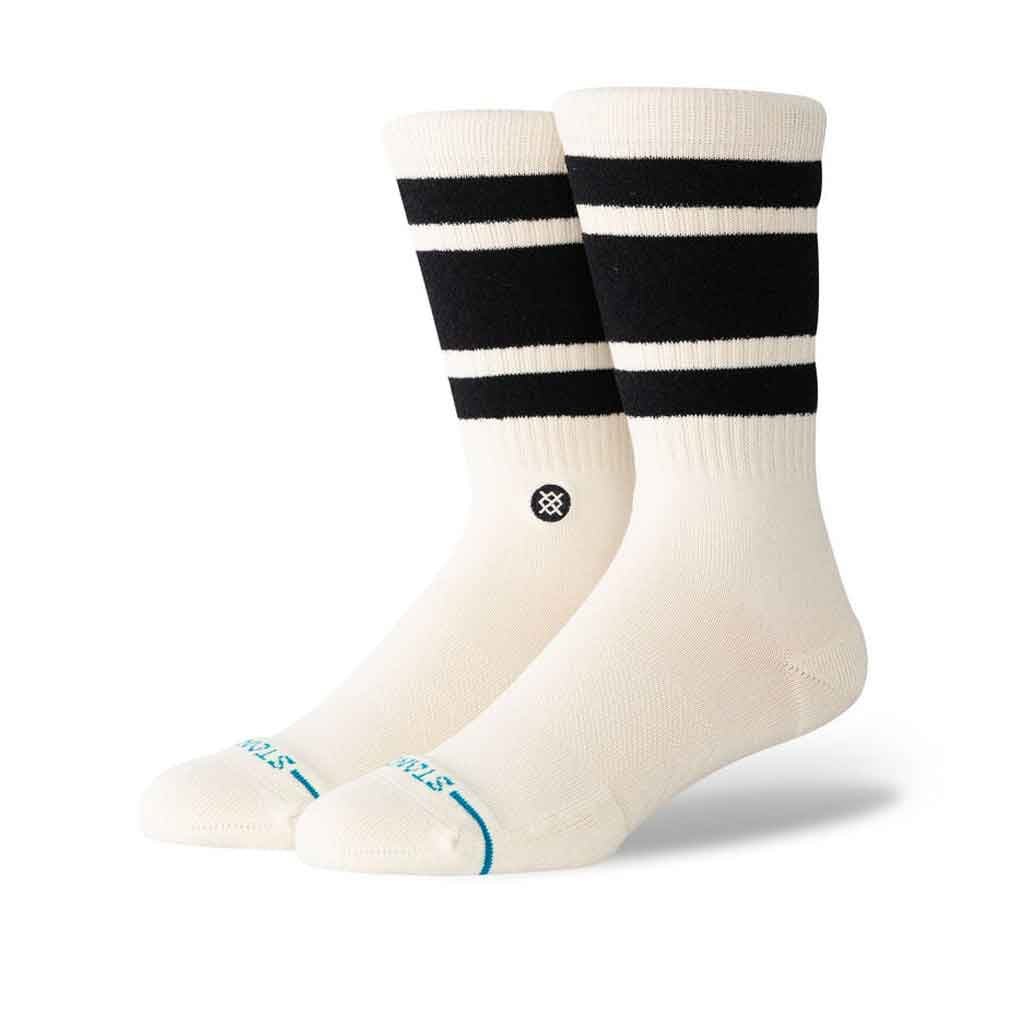 Stance Boyd Cozy Crew - White/Black - Sole Food - 1