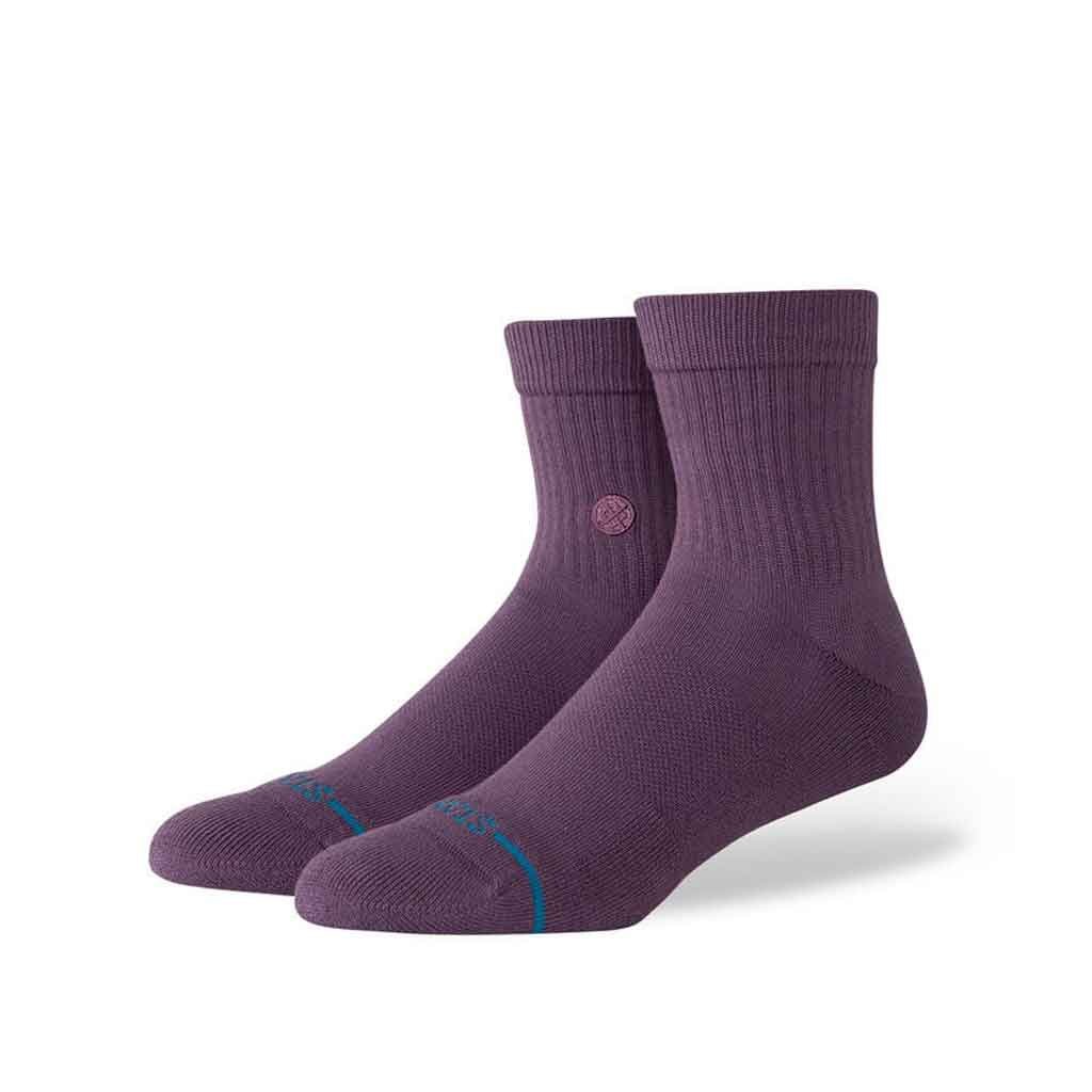 Stance Icon Quarter - Purple - Sole Food - 1