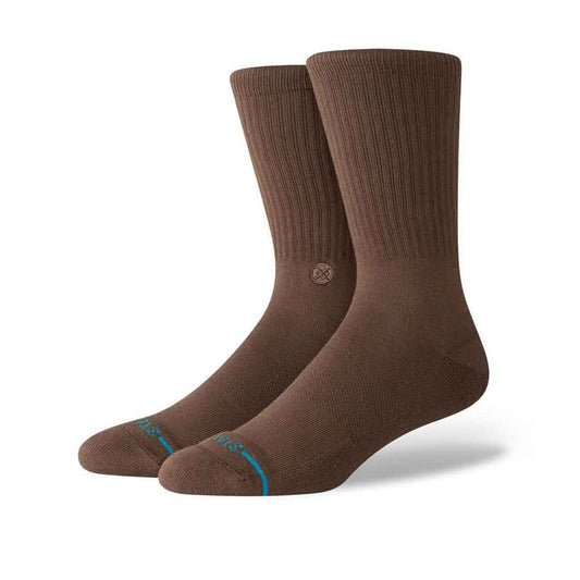 Stance Icon Sock - Brown - Sole Food - 1