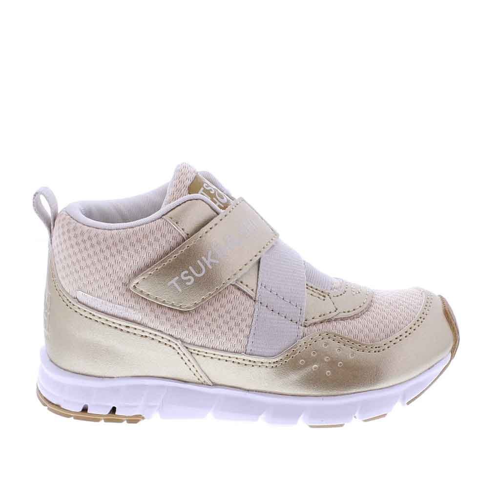 Tsukihoshi Tokyo Sneaker Child - Gold/Champagne - Sole Food - 1