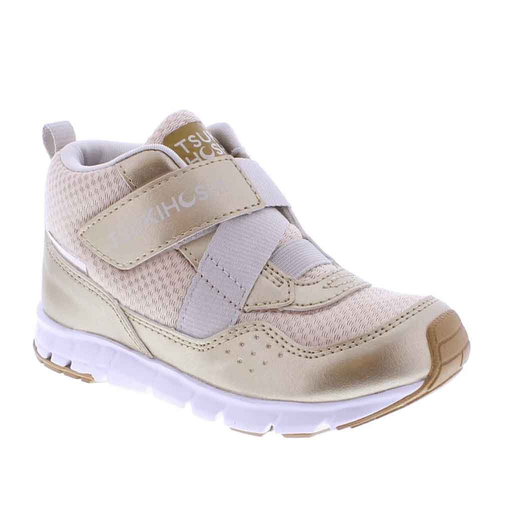 Tsukihoshi Tokyo Sneaker Child - Gold/Champagne - Sole Food - 2