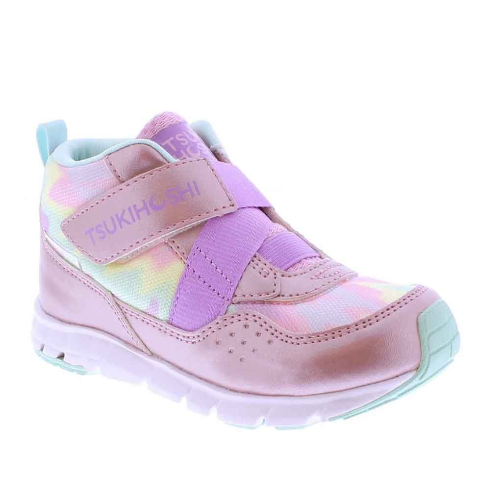 Tsukihoshi Tokyo Sneaker Child - Pink/Multi - Sole Food - 2